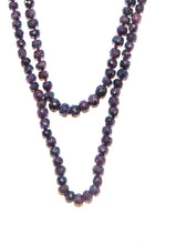 Load image into Gallery viewer, Hand Knotted Faceted Purple Sapphire Necklace-Necklaces-Gretchen Ventura
