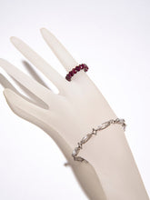 Load image into Gallery viewer, Oval Ruby Eternity Band-Rings-Gretchen Ventura