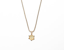 Load image into Gallery viewer, Citrine, Blue Sapphire, Diamond & 14K Gold Pendant-Neck Pendant-Gretchen Ventura