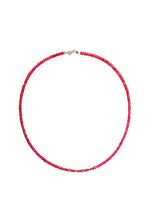 Load image into Gallery viewer, Faceted Ruby Necklace w/ Gold & Ruby Wheels-Necklaces-Gretchen Ventura