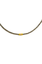 Load image into Gallery viewer, Faceted Pyrite Necklace-Necklaces-Gretchen Ventura