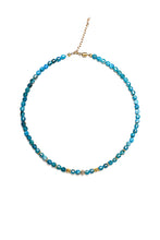 Load image into Gallery viewer, Lantern Apatite Necklace w/Gold & Diamond Beads-Necklaces-Gretchen Ventura