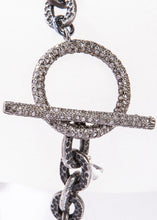Load image into Gallery viewer, GV Chain &amp; Pave Diamond Toggle Clasp Bracelet-Bracelets-Gretchen Ventura
