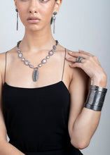 Load image into Gallery viewer, Faceted Quartz Crystals, Diamond Drops Earrings-Earrings-Gretchen Ventura
