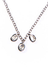 Load image into Gallery viewer, Triple Drop Rose Cut Necklace-Necklaces-Gretchen Ventura

