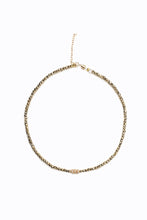 Load image into Gallery viewer, Faceted Gold Pyrite Necklace-Necklaces-Gretchen Ventura
