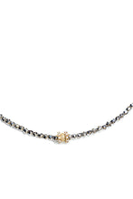 Load image into Gallery viewer, Faceted Rhodium Pyrite Necklace-Necklaces-Gretchen Ventura
