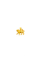 Load image into Gallery viewer, 20K Gold Lion Pendant (.7&quot;) #7272-Neck Pendant-Gretchen Ventura

